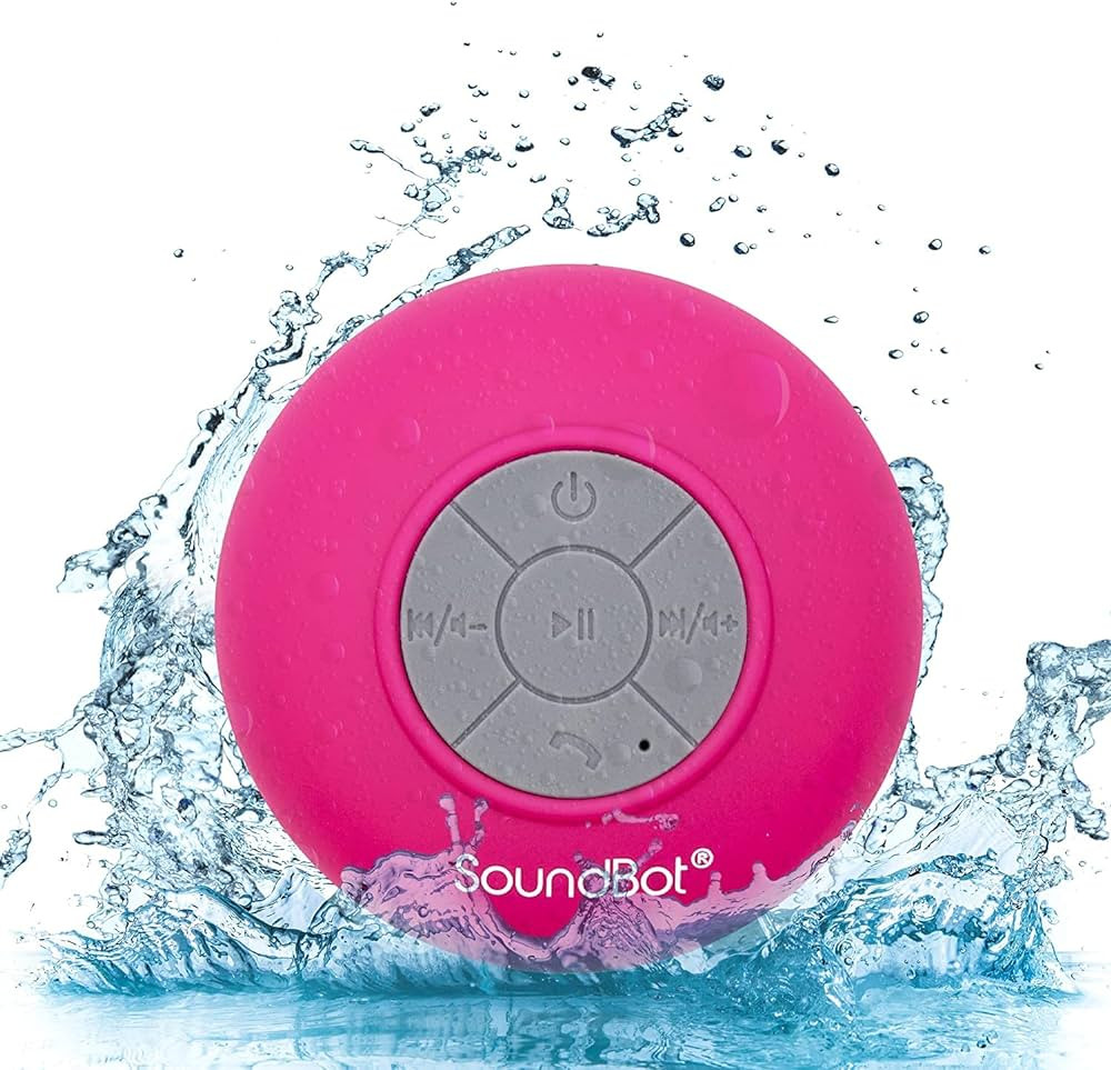 Soundbot SB510 HD Water Resistant Bluetooth Shower Speaker, Handsfree Portable Speakerphone with ... | Amazon (US)