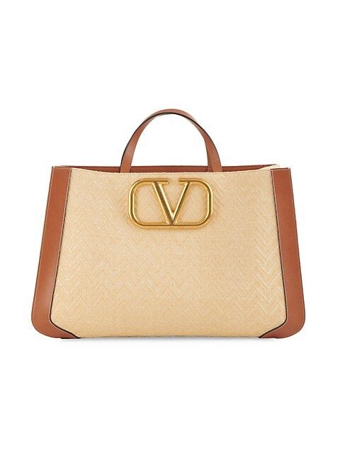 Valentino Garavani


VLogo Leather & Raffia Tote



5 out of 5 Customer Rating | Saks Fifth Avenue