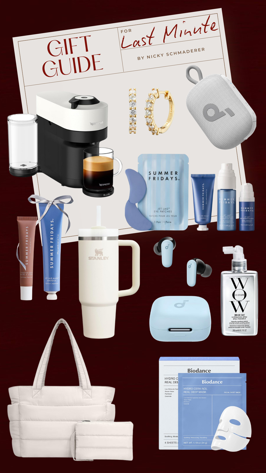 Last Minute gift ideas from Amazon. Stocking stuffers, gifts for the beauty lovers and tech finds.  

 

#LTKGiftGuide #LTKHoliday #LTKFindsUnder100