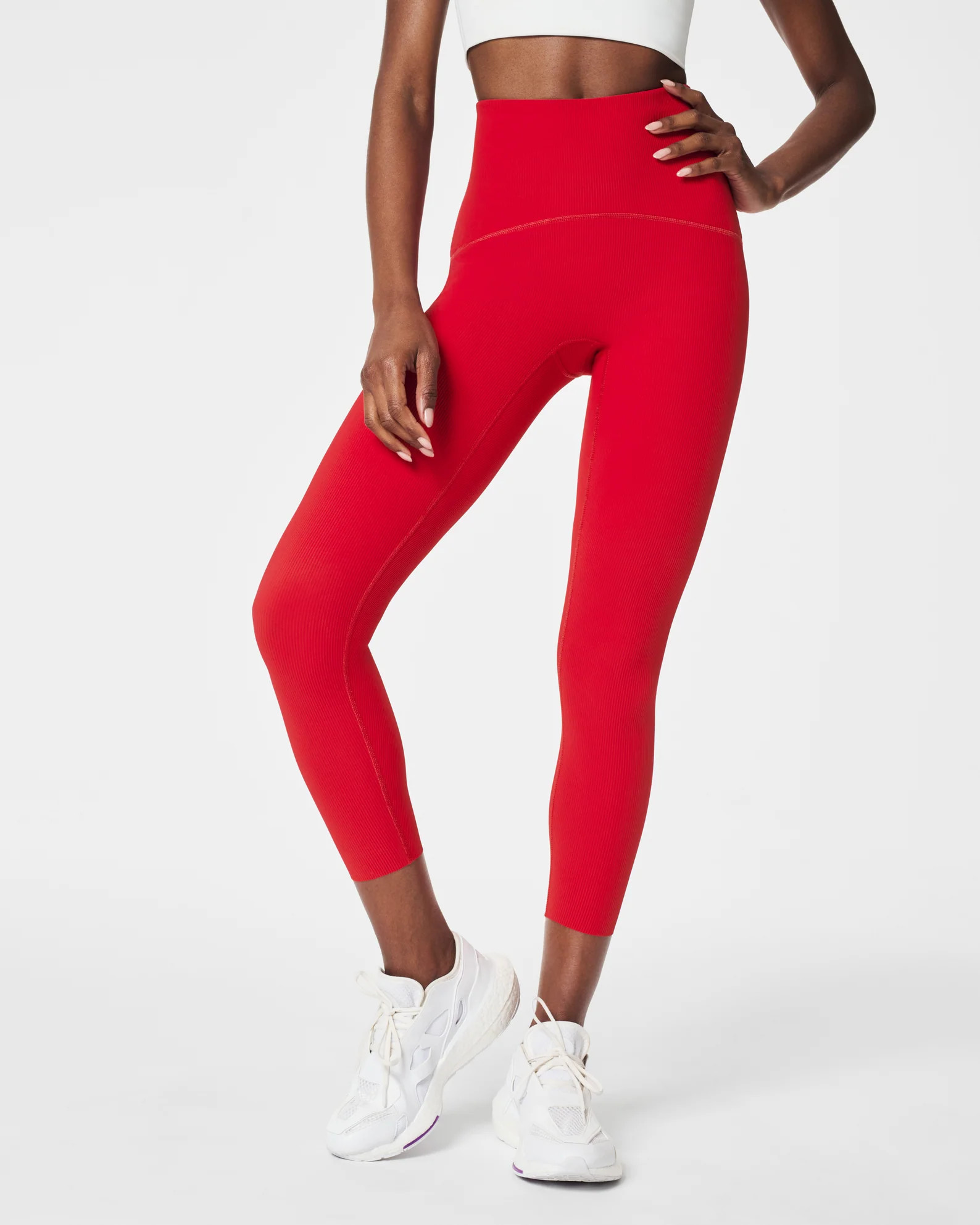 Booty Boost® Active Contour Rib 7/8 Leggings | Spanx