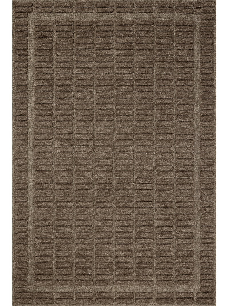 Chris Loves Julia x Loloi Bradley Cocoa / Cocoa 5'-0" x 7'-6" Area Rug | Walmart (US)