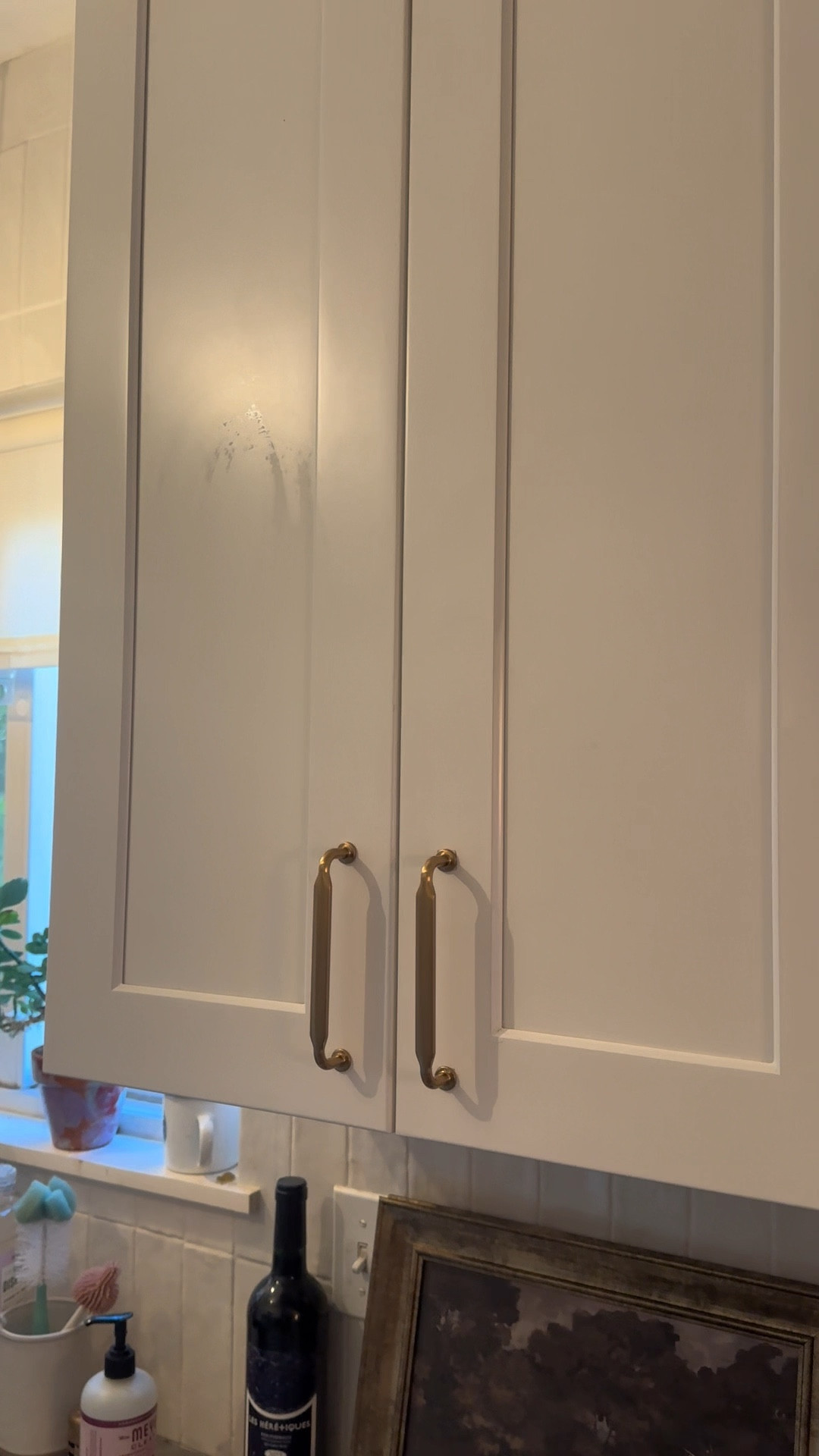 Cabinet hardware upgrade! Looks high end on a budget! Easy kitchen upgrades! 

#LTKHome #LTKFindsUnder100
