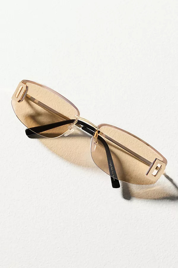 Sporty Rectangle Sunglasses | Anthropologie (US)
