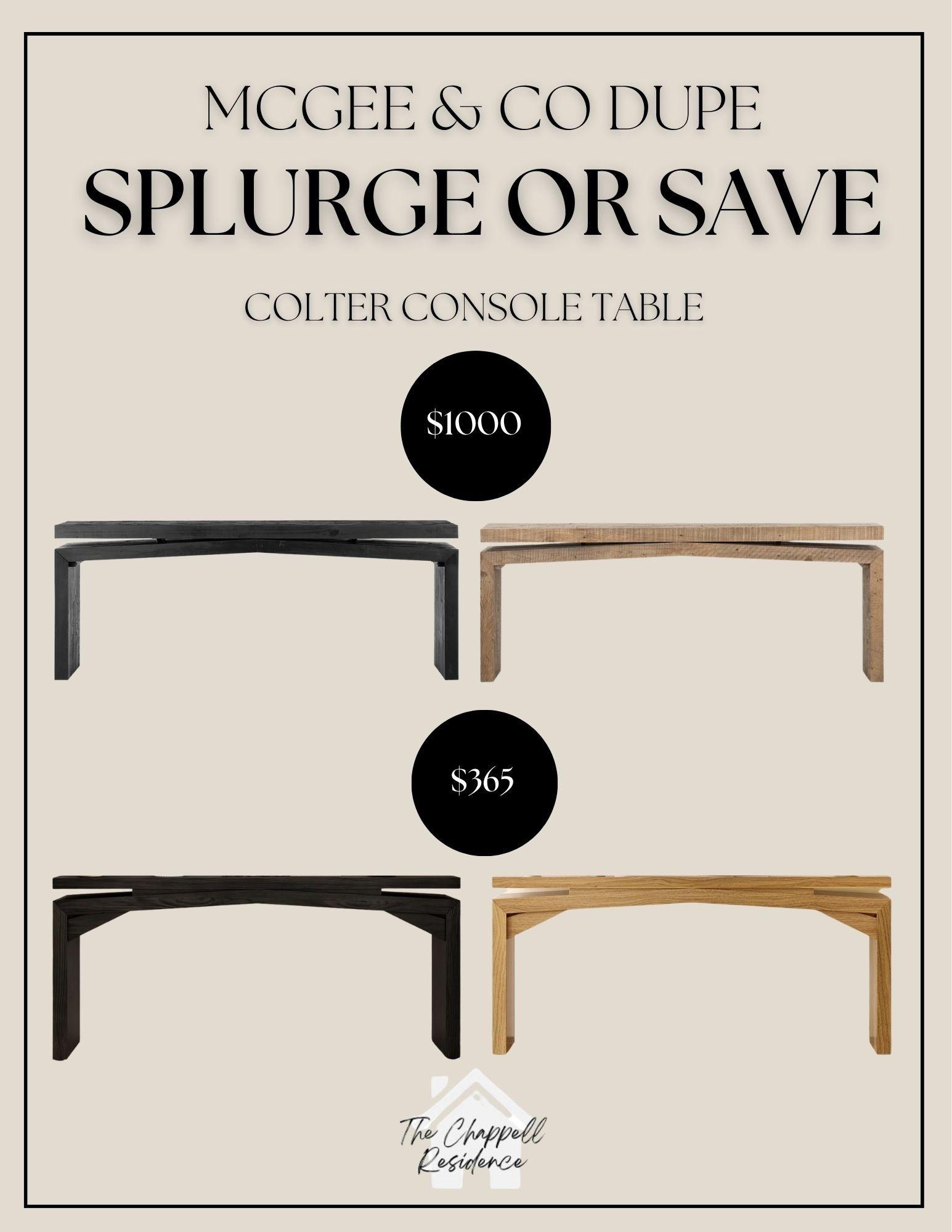 McGee & Co Colter Console Table Dupe

#LTKSaleAlert #LTKHome #LTKU