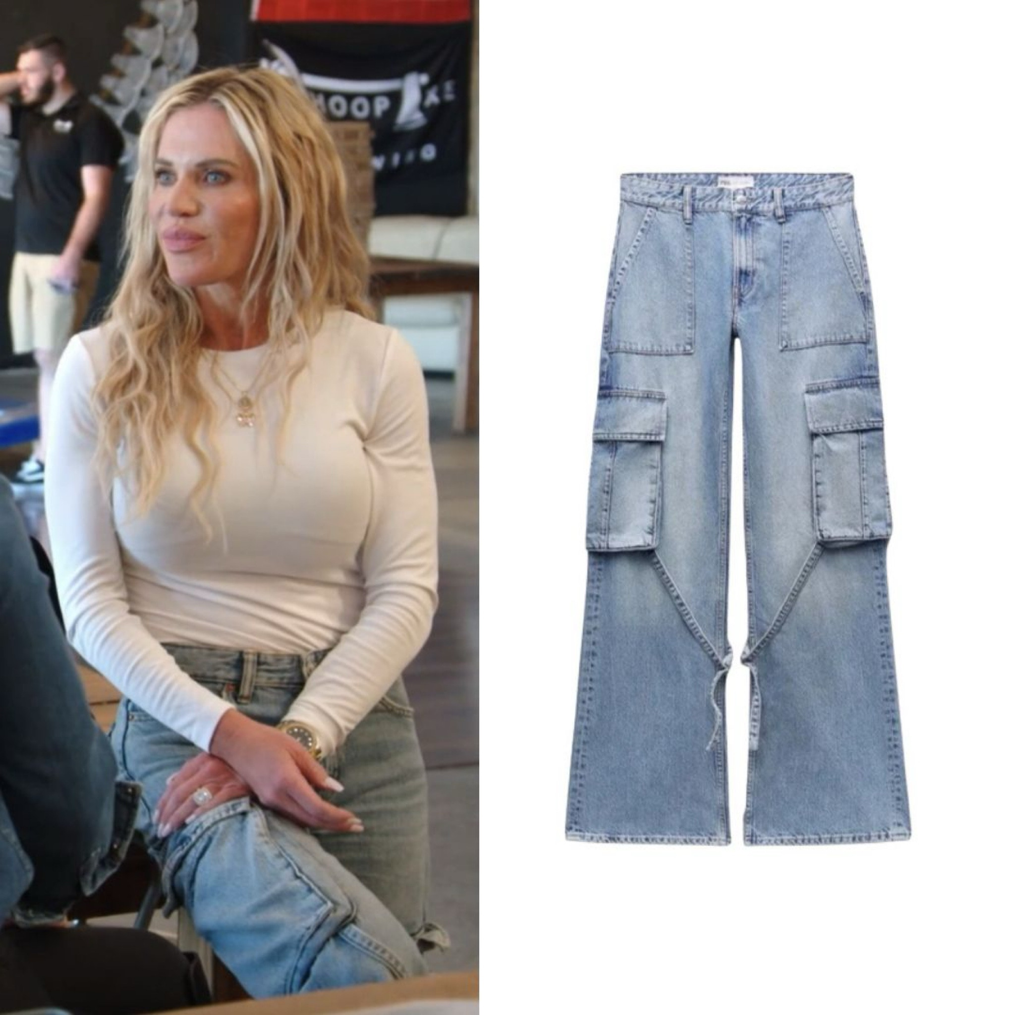 Jennifer Pedranti’s Cargo Jeans
