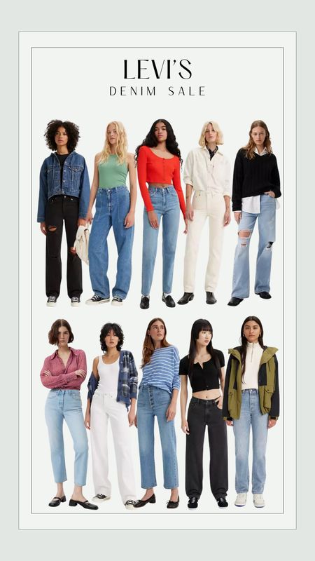 Levi’s denim sale! Up to 40% off jeans 

Trending | denim | spring outfits | summer fashion 

#LTKfindsunder100 #LTKSpringSale #LTKsalealert