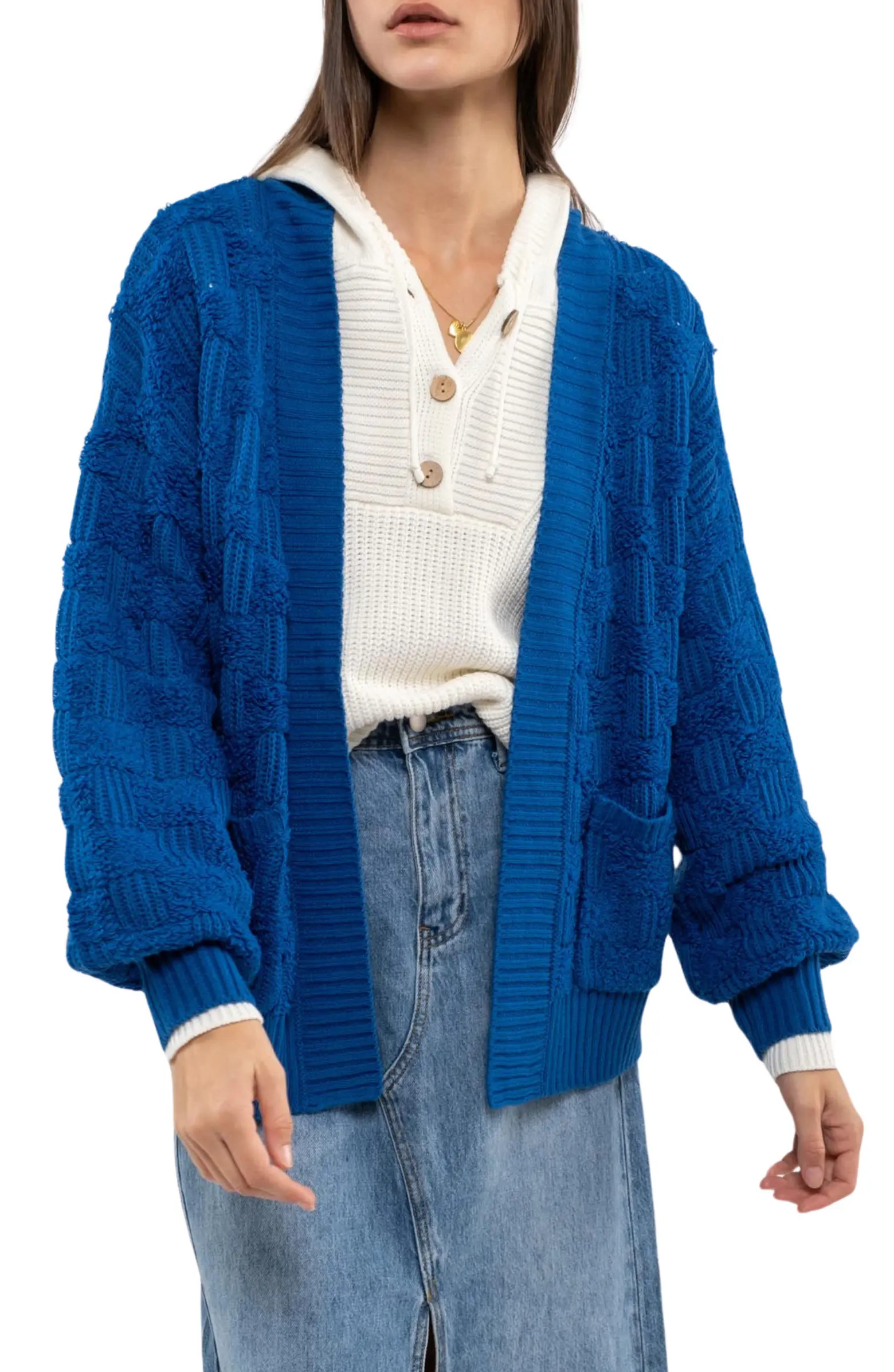 Open Front Knit Cardigan | Nordstrom Rack