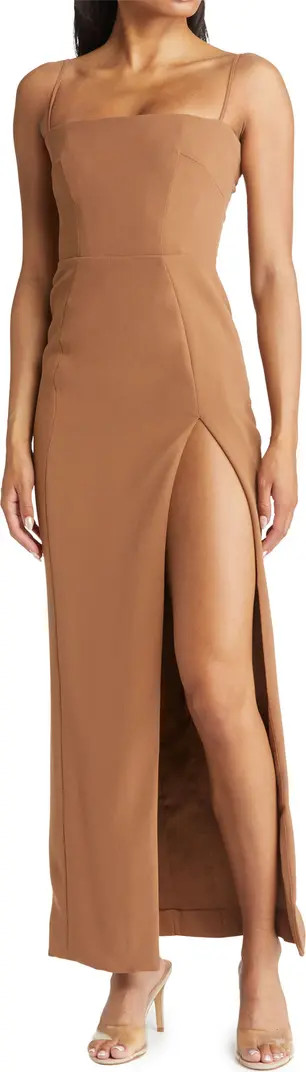 Jaida Corset Princess Seam Stretch Crepe Body-Con Dress | Nordstrom