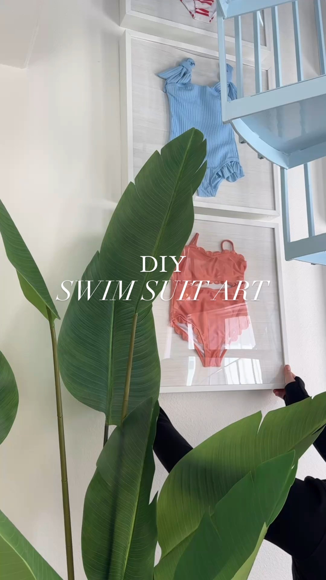 Because some swimsuits are just too cute not to frame. 🩱✨ This DIY swimsuit art brings all the coastal charm and a sweet way to preserve summer memories. Whether it’s your kiddo’s first beach trip or just a fun piece you love—we say frame it and make it art. 🌊
Don’t have an old suit to use? We’ve linked a few affordable ones that add the perfect beachy vibe. 🌴
