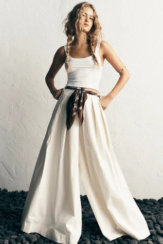Lasting Impression Wide-Leg Trousers | Free People (Global - UK&FR Excluded)