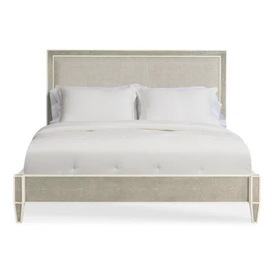 Monarch Solid Wood and Upholstered Standard Bed | Perigold