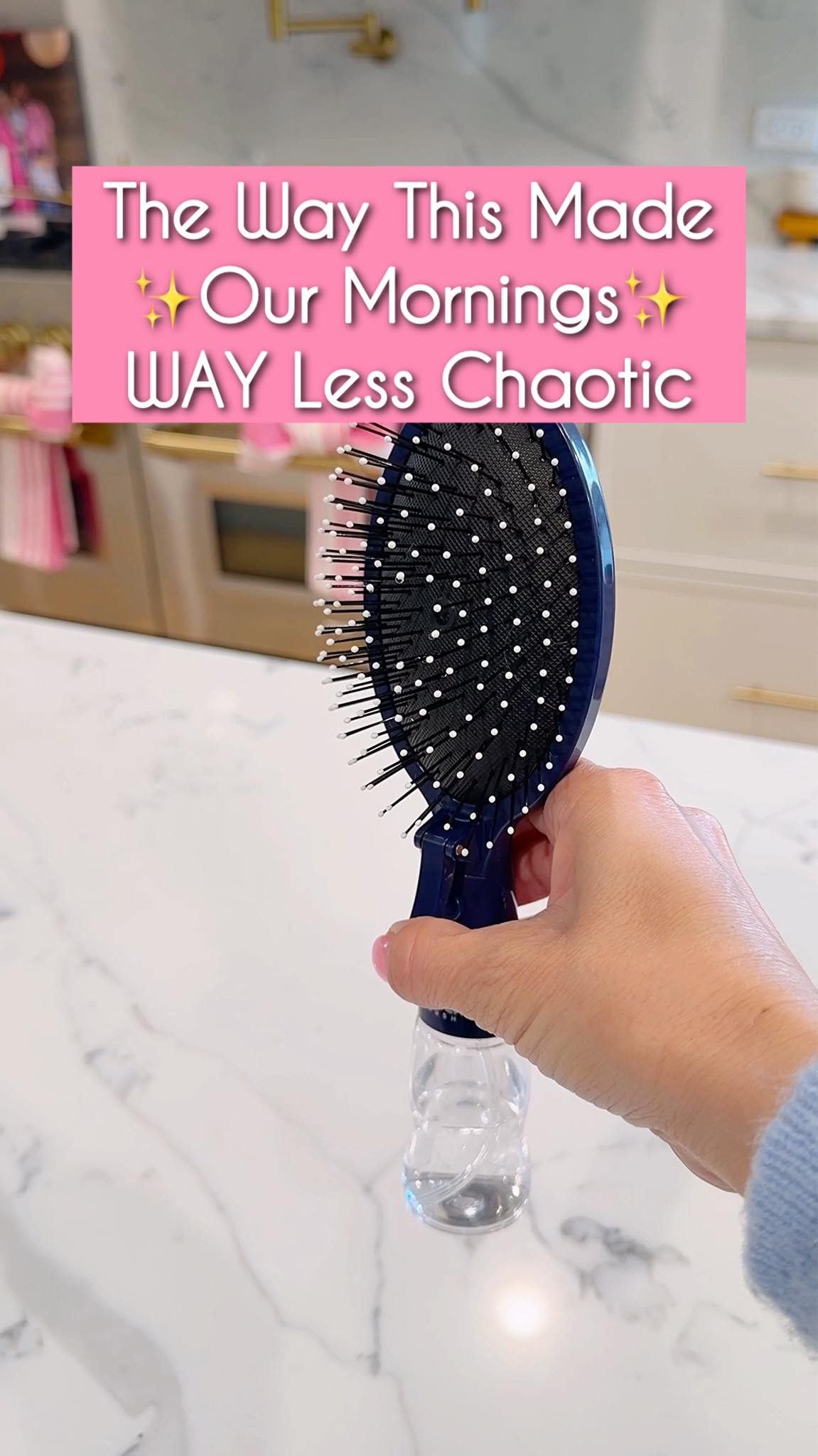Comfort‑bristle detangling brush with a built‑in spray bottle. Makes mornings easier, reduces complaints, and keeps everything in one hand. Linked here for anyone needing a smoother routine.
#LTKhome #LTKkids #LTKfinds #amazonfinds

#LTKKids #LTKmorningroutine #LTKmomlife