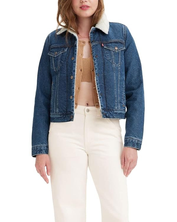Levi's Women's Original Sherpa Trucker Jackets (Also Available in Plus) | Amazon (US)