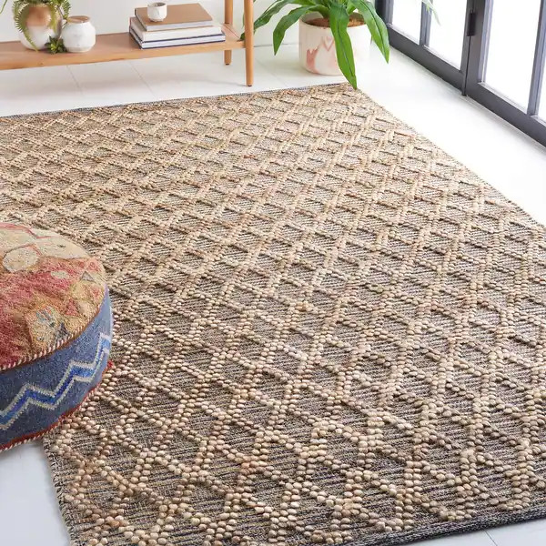 SAFAVIEH Flatweave Natural Fiber Narcisse Jute Rug | Bed Bath & Beyond
