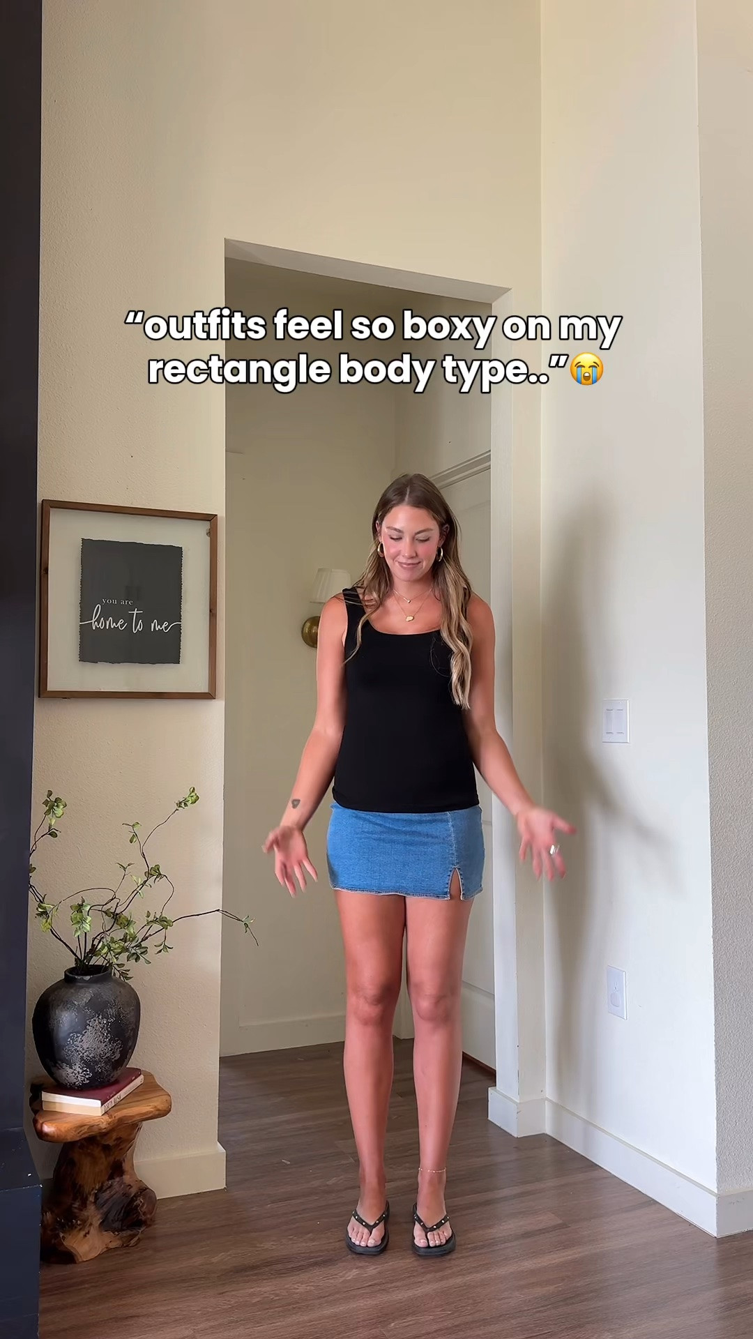 Summer outfit - rectangle body type approved! I’m 5’10 wearing a medium in pants, small in tops, medium in jumpsuit, medium in two piece black dress