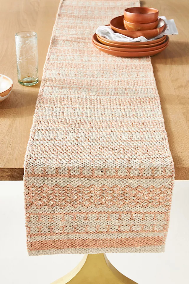 Nectar Striped Table Runner | Anthropologie (US)