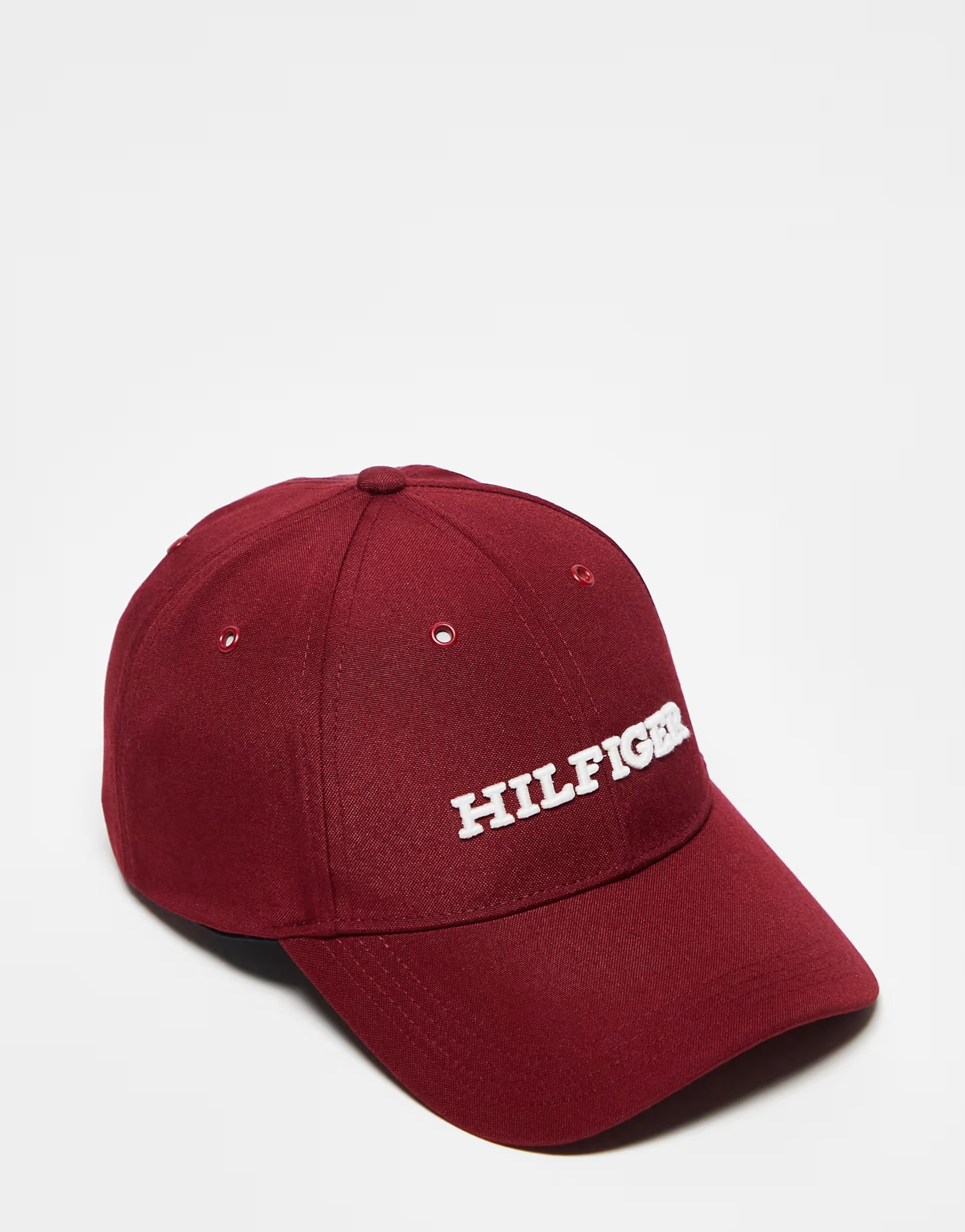 Tommy Hilfiger logo cap in red | ASOS (Global)