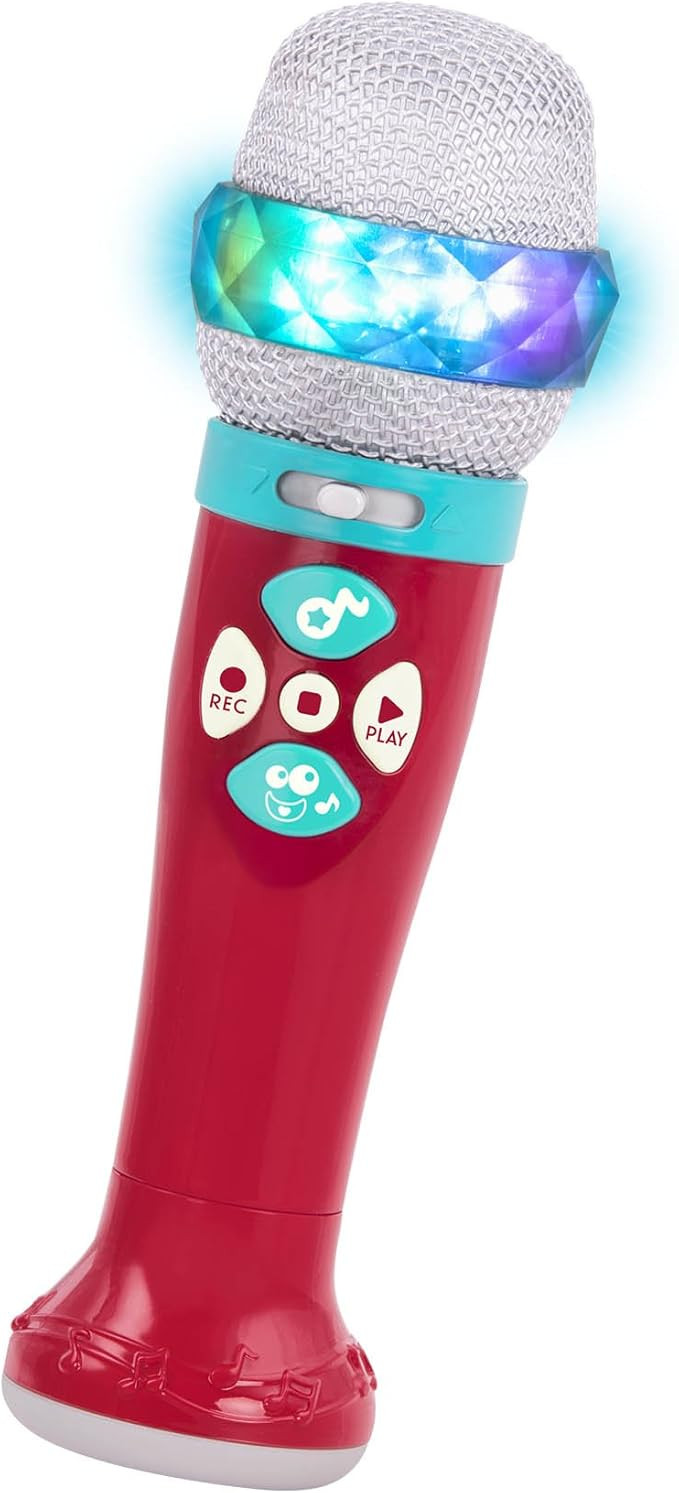 Battat – Toy Karaoke Mic – Light-Up & Voicechanging Microphone – Record & Playback – Sing... | Amazon (US)