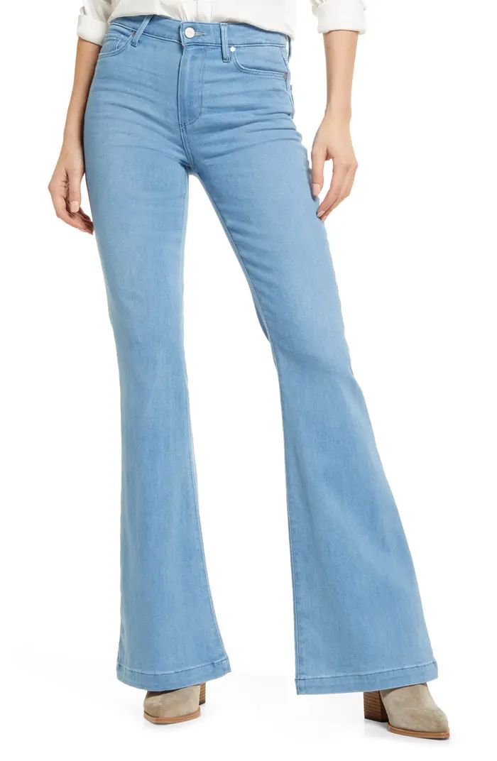 PAIGE Genevieve High Waist Wide Leg Jeans | Nordstrom | Nordstrom
