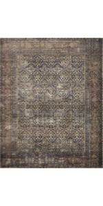 Amber Lewis x Loloi Morgan Collection MOG-05 Spice / Lagoon, Traditional 7'-3" x 9'-3" Area Rug f... | Amazon (US)