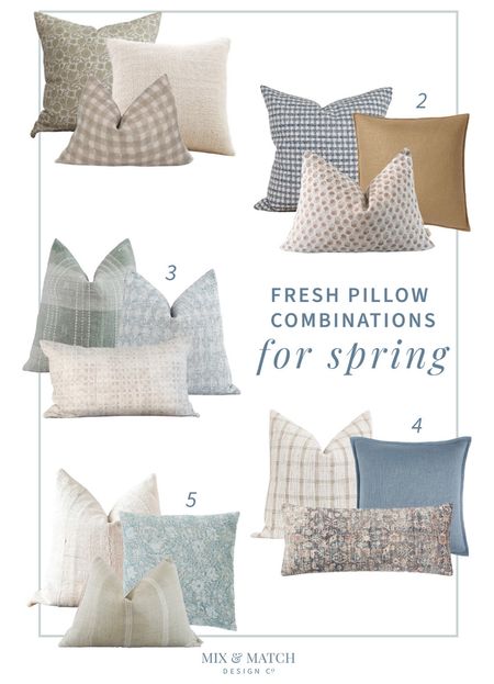 Throw pillows are one of the easiest updates you can make in your home. Try one of these combos for your living room! Want more throw pillow tips? Check out my recent blog post!

#LTKhome