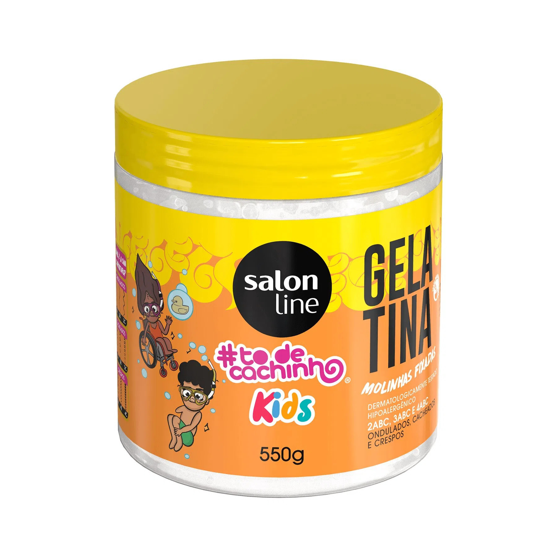 Gelatina #todecacho Kids Molinhas Fixadas Salon Line 550g - Carrefour: As melhores promoções pr... | Carrefour (BR)