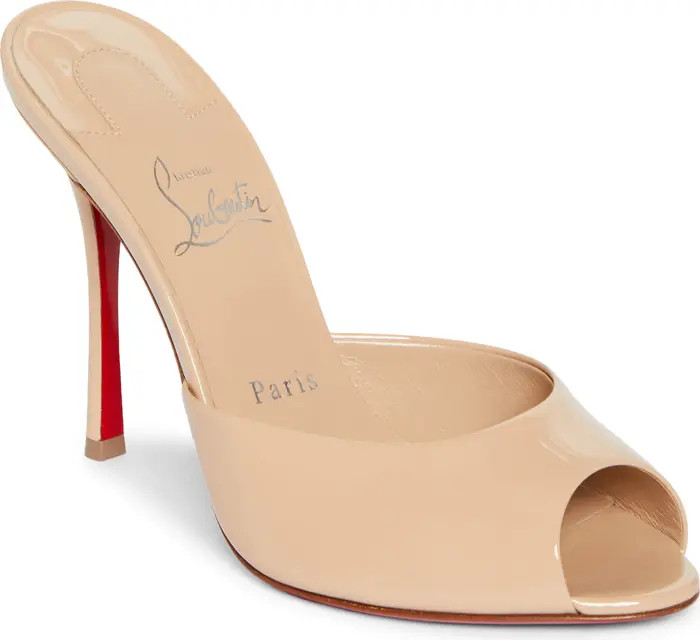 Me Dolly Peep Toe Slide Sandal (Women) | Nordstrom