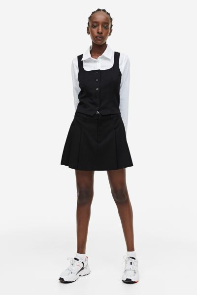 Pleated A-line Skirt | H&M (US + CA)