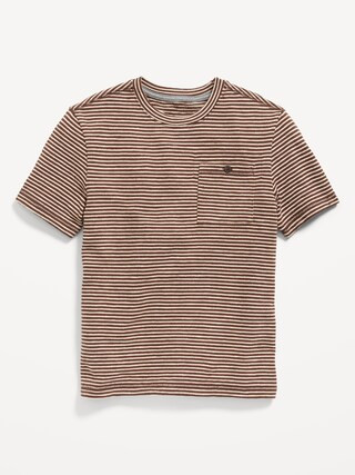 Short-Sleeve Buttoned Pocket Textured-Knit T-Shirt for Boys | Old Navy (US)