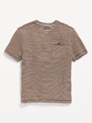 Short-Sleeve Buttoned Pocket Textured-Knit T-Shirt for Boys | Old Navy (US)