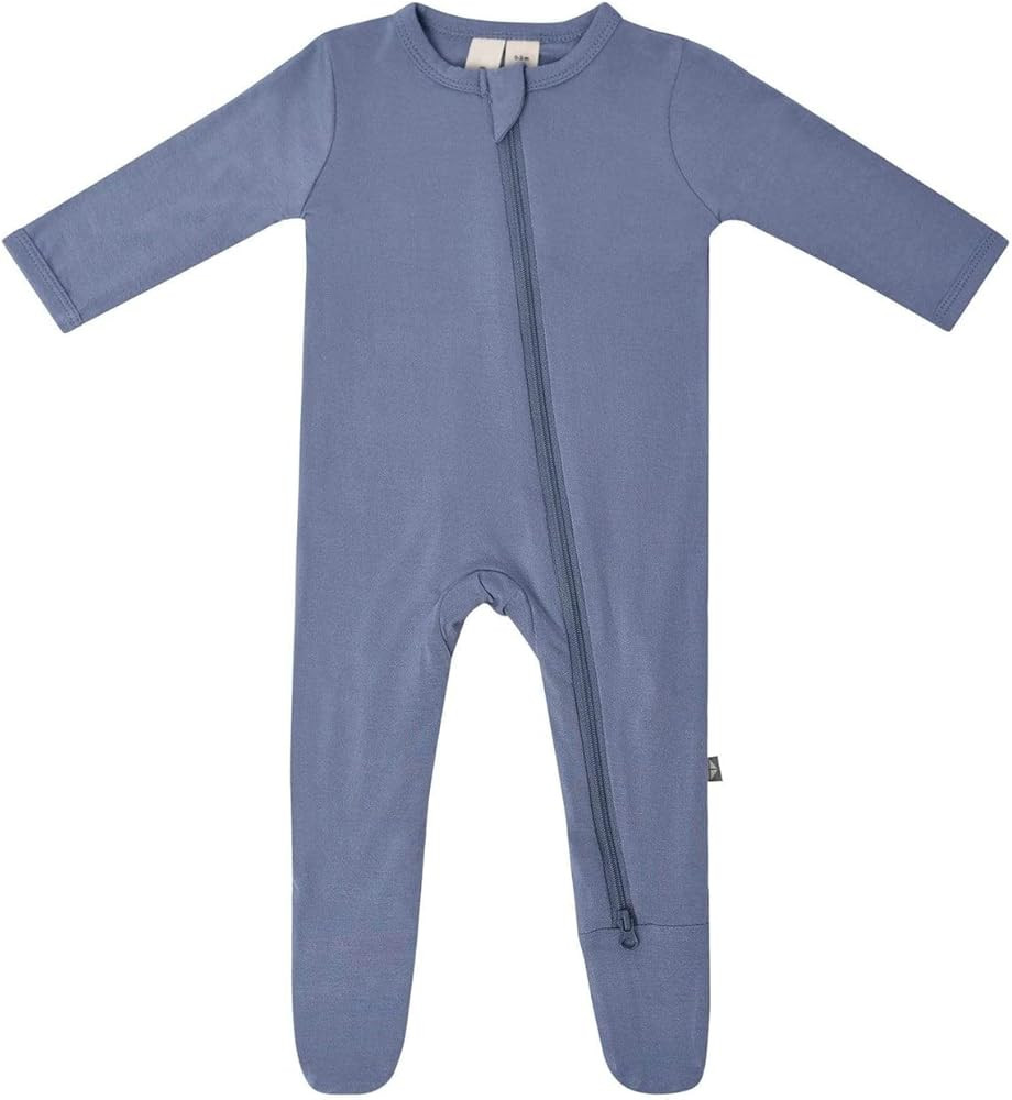 KYTE BABY Unisex Zipper Closure Footies, Rayon Made From Bamboo, 0-24 Months | Amazon (US)