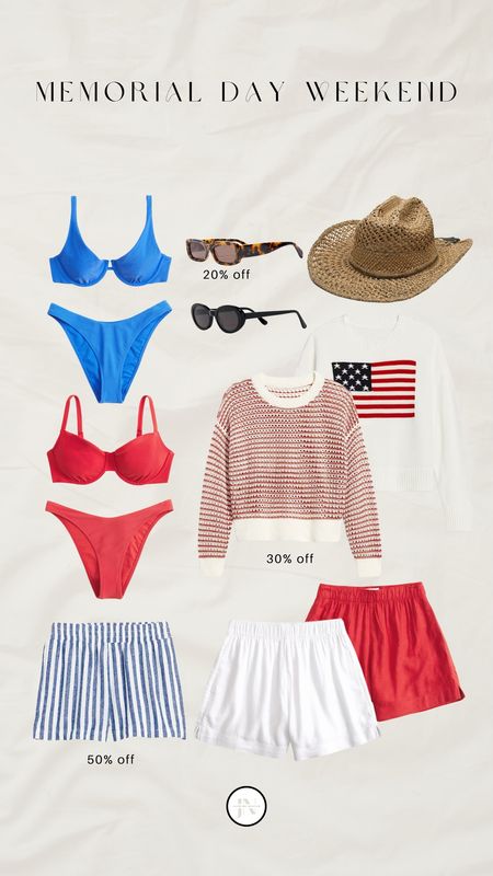 Memorial Day Weekend Oufits! 

#LTKStyleTip #LTKParties #LTKSwim