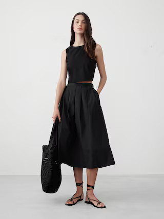 Cropped Denim Shell | Banana Republic Factory