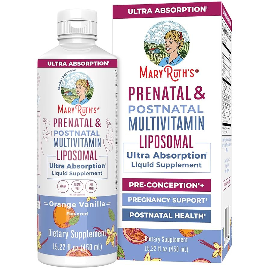 MaryRuth Organics Prenatal & Postnatal Multivitamin for Women | Sugar Free | Formulated for Pre-C... | Amazon (US)