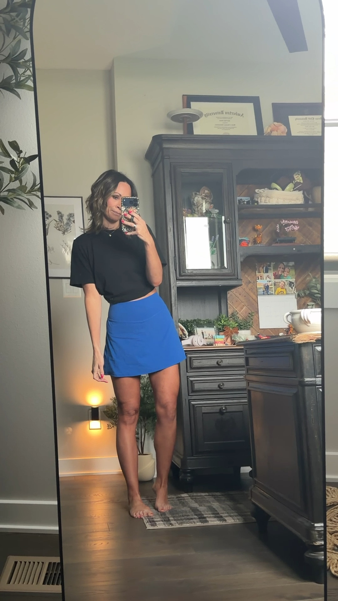 My absolute favorite Amazon leggings…. But make it this bright blue and in a skort for spring? Yes please. Matching sports bra and then I just did a black tee and a jacket lookalike. All the things for less than one Lulu! 

#LTKfitnessgoals #LTKOver40 #LTKActive