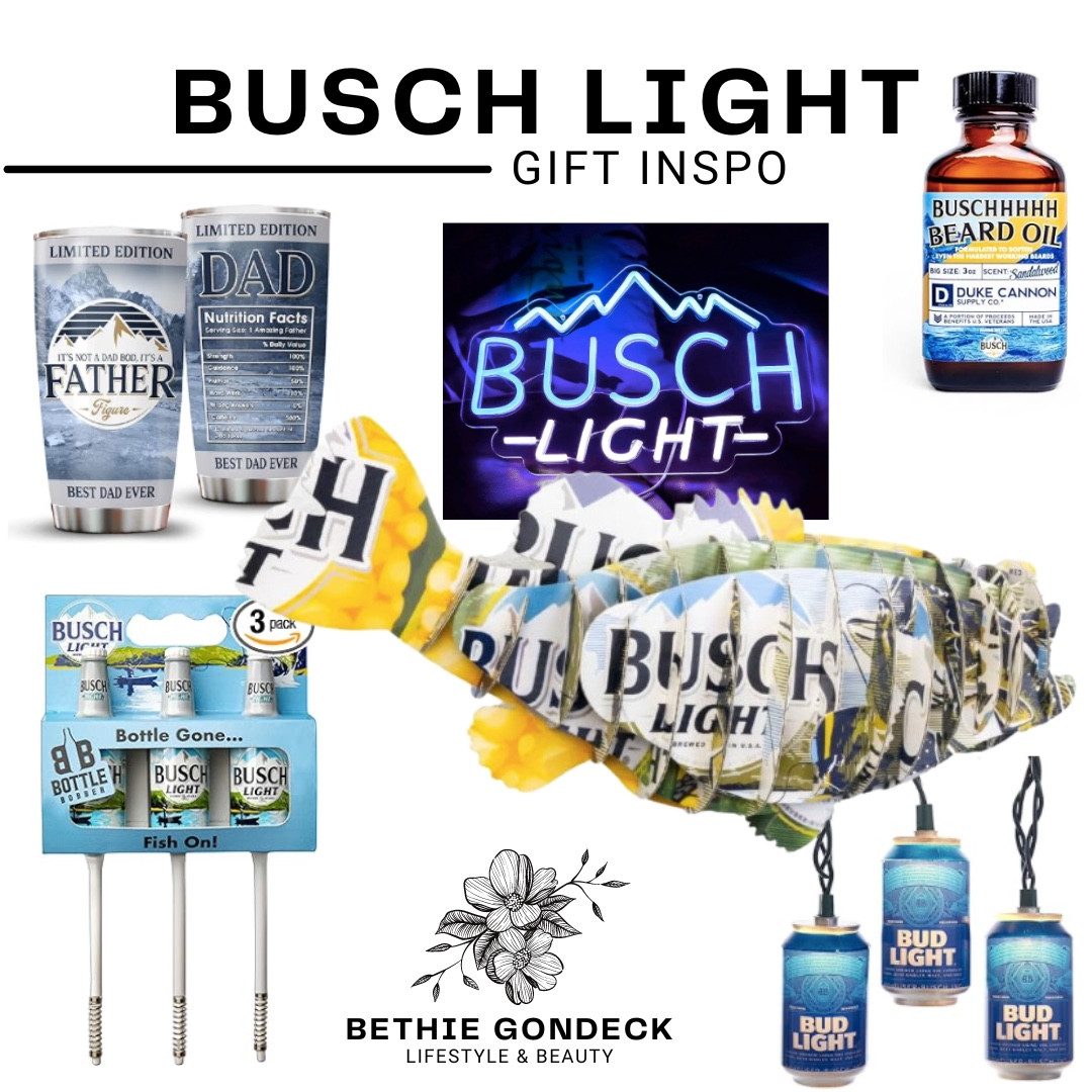 Busch Light gift ideas for a special man or woman in your life!  

 