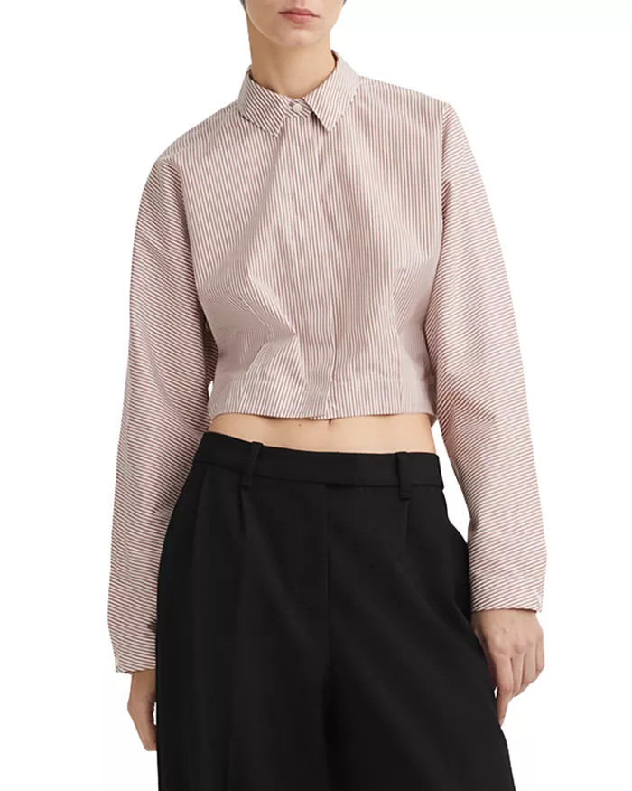 rag & bone Morgan Cropped Shirt Back to results -  Women - Bloomingdale's | Bloomingdale's (US)