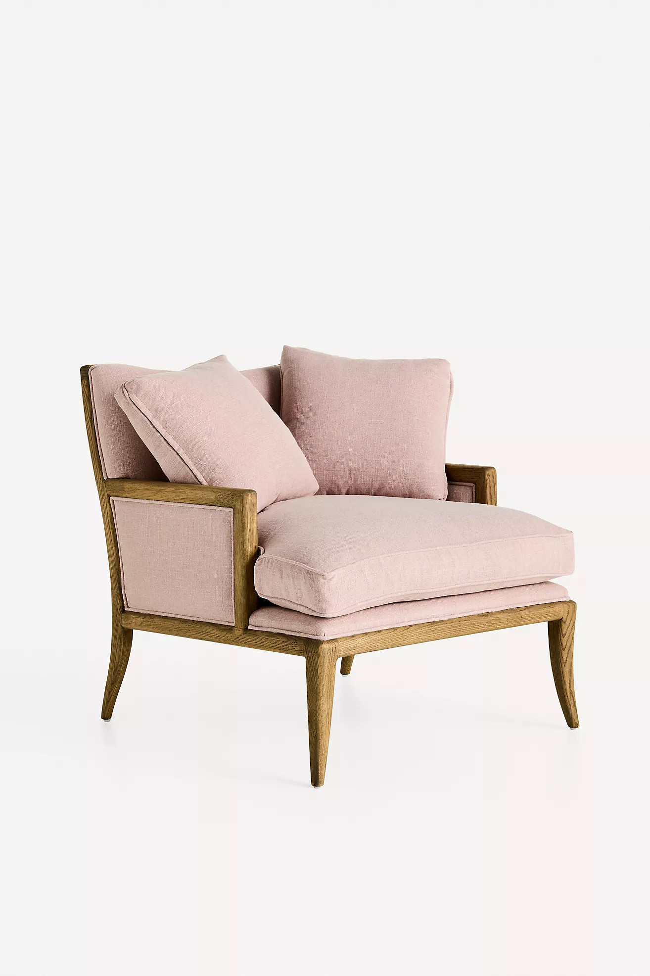 Florence Linen-Blend Chair | Anthropologie (US)
