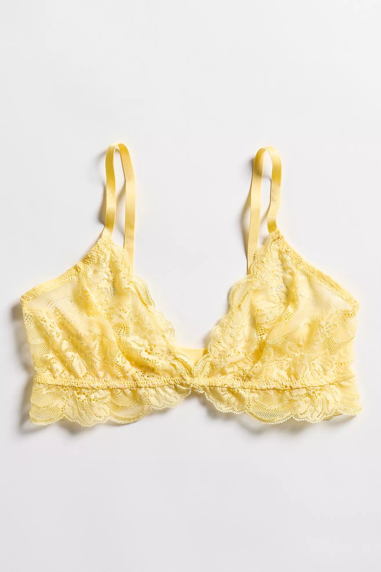 Last Dance Lace Triangle Bralette | Free People (UK)