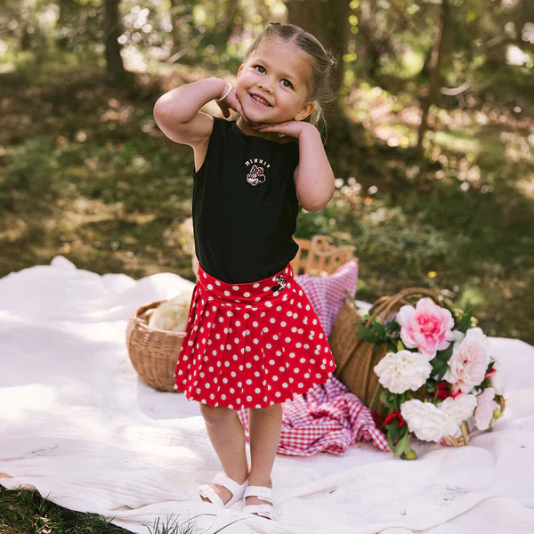 Mini Disney Minnie Mouse Classic Tank, Black | Albion Fit