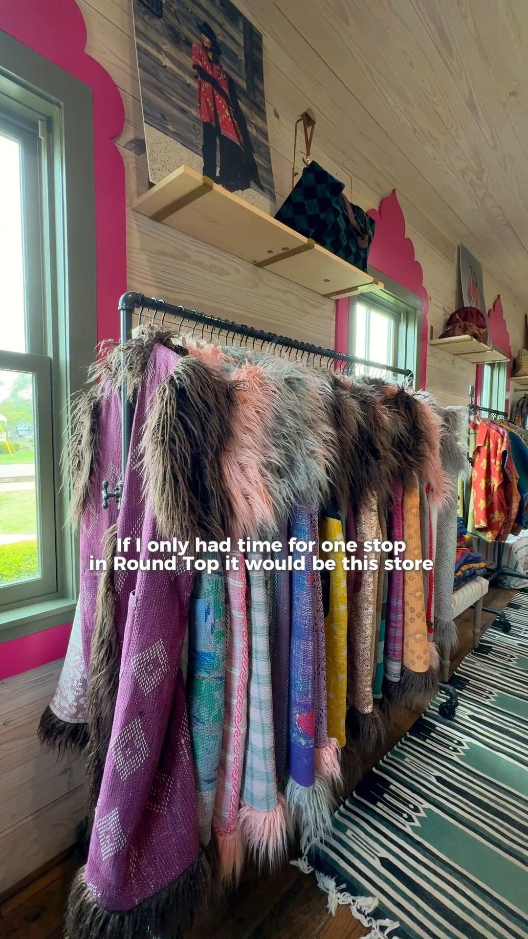 It’s that time of year again! 🤭 

Every single design is truly one of kind at this beautiful store in Round Top made from Kantha quilts  

The second I walked in I fell in love.
I’m styled in a stunning Rani Duster from the Rani Collection in this video!

Jolie, the founder, is so kind and her mission to 
empower through employment opportunities while spreading the joy of a statement piece that will be adored and worn time and time again is something I will always support. 

Every piece is one-of-a-kind so 🔗 some of my favorites on the site below!

Be sure to stop by Sapana Dreams if you go to Round Top for the Fall show this weekend  

(They are a open outside the antique shows as well- just not on Mon-Tues) 

#roundtop #roundtoptexas #roundtopspringshow #sapanadreams #sapana #roundtopstores #texastravel #uniqueexperiences #txtravel #sustainablefashionbrand #uniquetravel places to visit in Round Top, stores to shop in Round Top, Round Top fall antique show

#LTKStyleTip #LTKSeasonal #LTKTravel