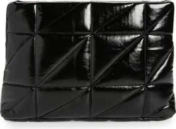Topshop Large Quilted Clutch | Nordstrom | Nordstrom