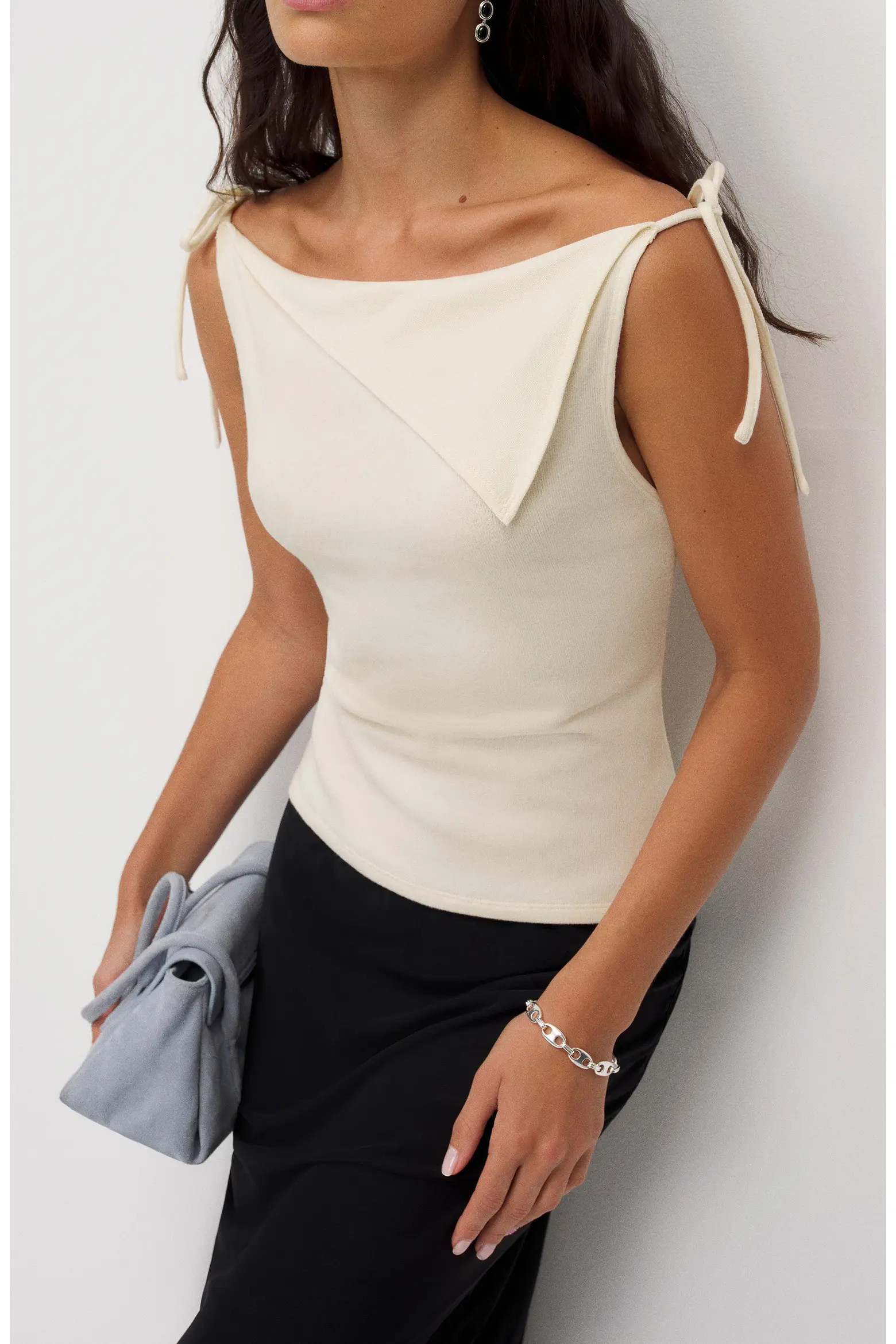 Emma Asymmetric Collar Knit Top (Women) | Nordstrom | Nordstrom