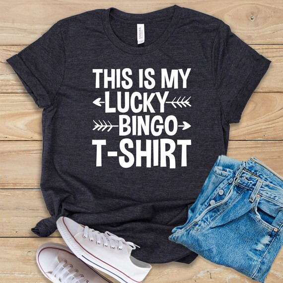 This is My Lucky Bingo T-shirt  Shirt  Tank Top  Hoodie  | Etsy | Etsy (US)