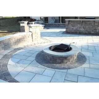 Necessories Grand 48 in. Fire Pit Kit in Bluestone-3500001 - The Home Depot | The Home Depot