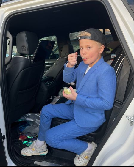 Little boys suit for Easter or summer weddings 💙 my boys wear these suits for multiple occasions in the spring & summer!

Kids suit, boys suit, toddler suit, boys Easter outfit, boys Easter suit, toddler Easter outfit, little boys Easter outfit, H&M suit, boys wedding suit, boys blue suit, Easter outfit, Christine Andrew 

#LTKwedding #LTKSeasonal #LTKstyletip