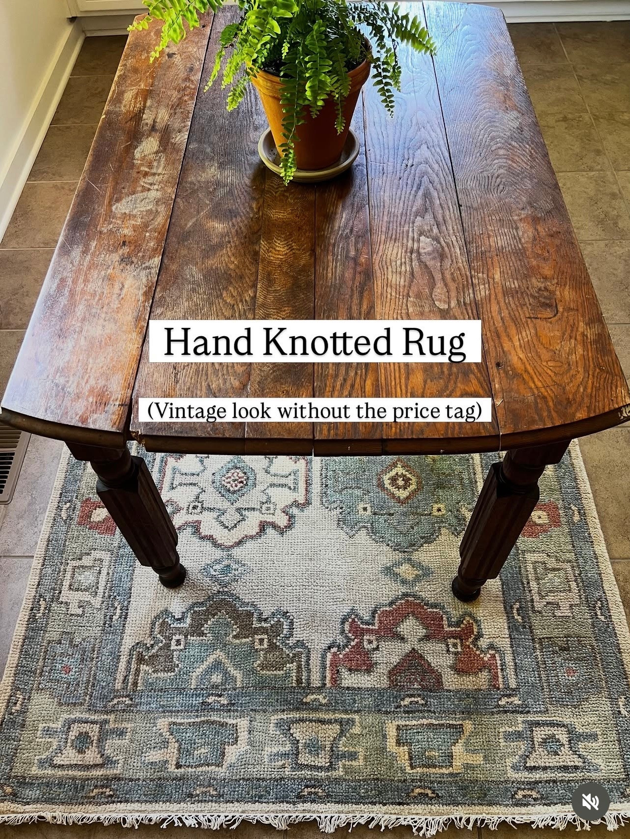 Hand knotted rug beige oushak style rug

#LTKHome #LTKSaleAlert