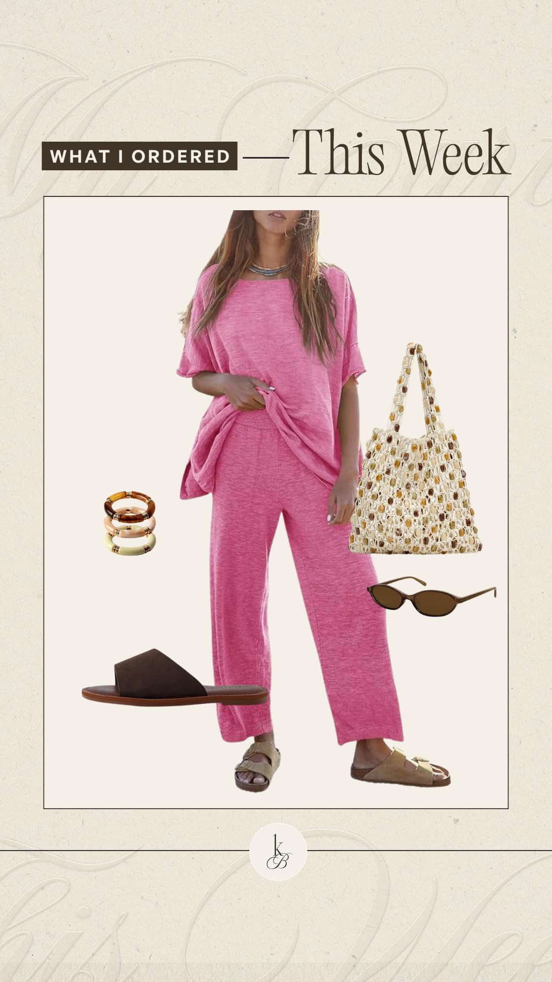 Boho Crochet Shoulder Bag for Women, Colorful Beaded Beach Tote Handbag - Lightweight Summer Knit... | Amazon (US)