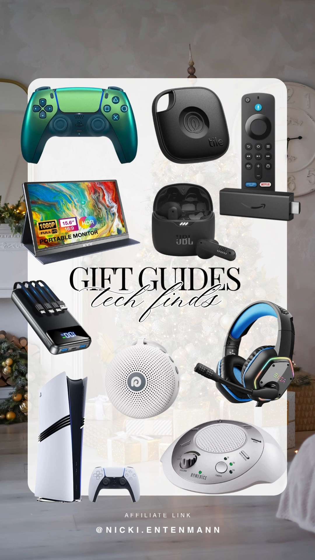 Looking for the perfect tech gift? Check out my top picks for tech enthusiasts! From gaming gear to smart home devices, these items are sure to impress. #TechGifts #AmazonFinds #HolidayShopping #GiftIdeas #TechLovers #HomeAutomation														 

 #LTKGiftGuide #LTKHoliday #LTKHome