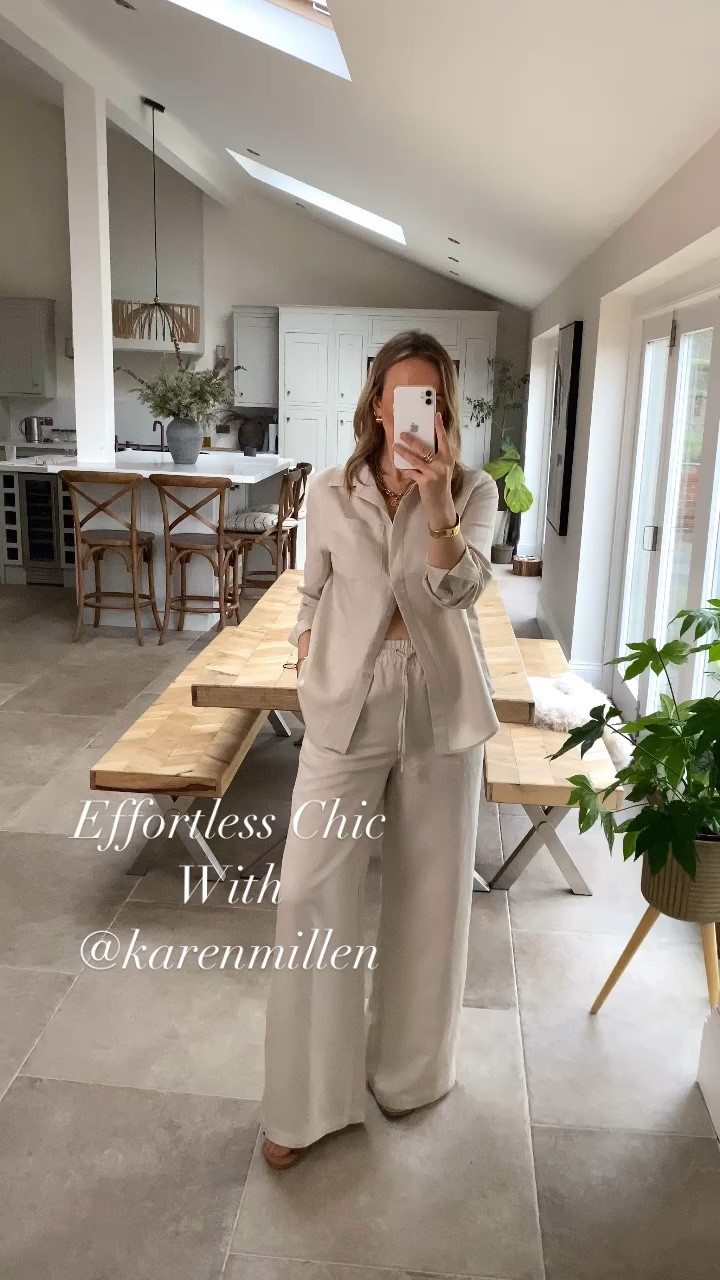 Some beautiful pieces in Karen Millen just now and these are some of my favourites… 

I’ve always loved a co-ordinating set - they just work so much harder in your wardrobe as you can wear them as a suit but also split them up and style in many other looks. This one is particularly hard working as you can pick a third co ordinating piece 🙌🏻 

Thought has gone into making these pieces look and feel premium and yet still have that effortless appeal that just makes them more wearable. The fabric a lovely, weighty linen viscose that moves and drapes - hard not to feel great in ! 
The cut and details are flattering - A-line silhouettes , deep hem splits , slip linings and longer generous hemlines all go along way. 

Use code CLARE15 for an extra 15% off at checkout 

Wearing a U.K. 14 in all pieces. 
If in between sizes size up. 

#myKM #ad #karenmillen #summerdress #occasiondress

#LTKFashionMonth #LTKstyletip #LTKtravel